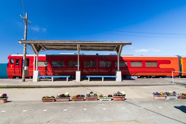 伊予灘ものがたり下灘駅