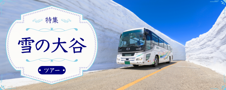 雪の大谷ツアー