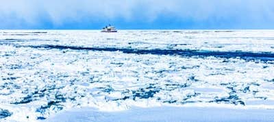 流氷クルーズ バスツアー