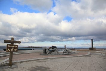 津軽海峡冬景色の碑