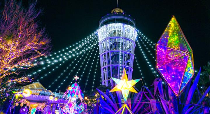 ＜新宿発・西船橋発＞ 鎌倉＆江の島 迎春２大初詣と『湘南の宝石』イルミネーション　～本場！横浜中華街・特選78品 食べ放題の昼食付き♪～1