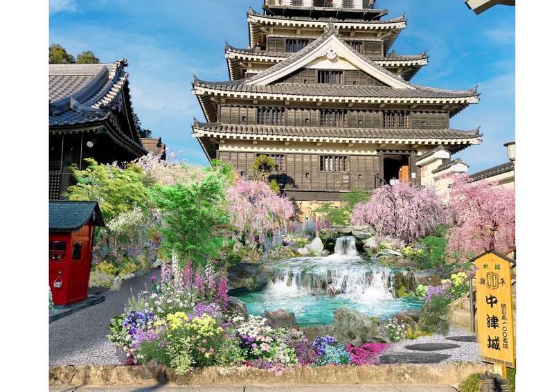 【防府・新山口発】地元人気店で味わう！中津はもづくし料理とリニューアルオープン！目指せ日本一の花城・中津城　日帰り2