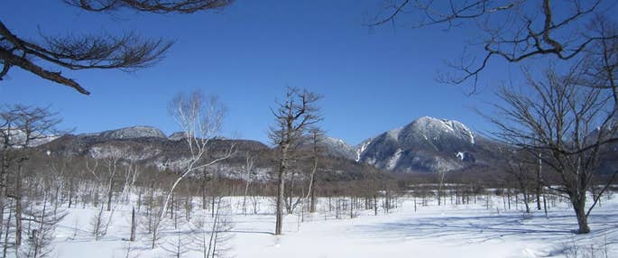 奥日光でスノーシューハイキングツアー~日光中禅寺湖・湯滝~