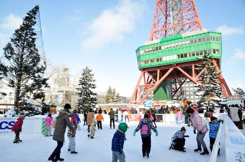 【茨城空港発】 「さっぽろ雪まつり」フリータイムと小樽雪あかりの路 ～祭り会場より徒歩圏内のホテルに連泊～2