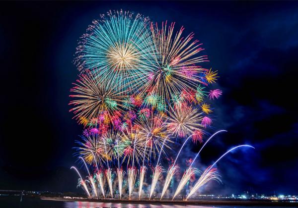 【福岡発着】やつしろ全国花火競技大会2026 八代特産品のお土産付♬3