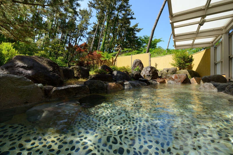 【静岡・新富士・三島発】 庄内三大名湯「湯野浜温泉」と出羽三山神社初詣 コタツ船と雪見の最上川舟下り　３日間2