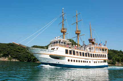 【直方・小竹・新飯塚・飯塚発】 世界で最も美しい湾・九十九島を遊覧船で航海!佐世保セイルタワーと九十九島遊覧紀行 日帰り