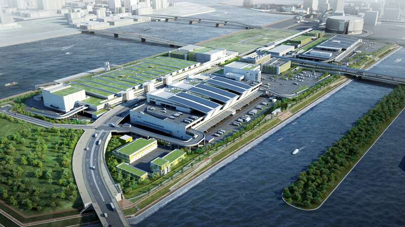 【新大阪駅・京都駅・米原駅発】 ＜宿泊税は現地支払い＞ＪＲで行くはとバス観光ツア－付　豊洲市場と東京スカイツリー(R)と東京フリータイム２日間2