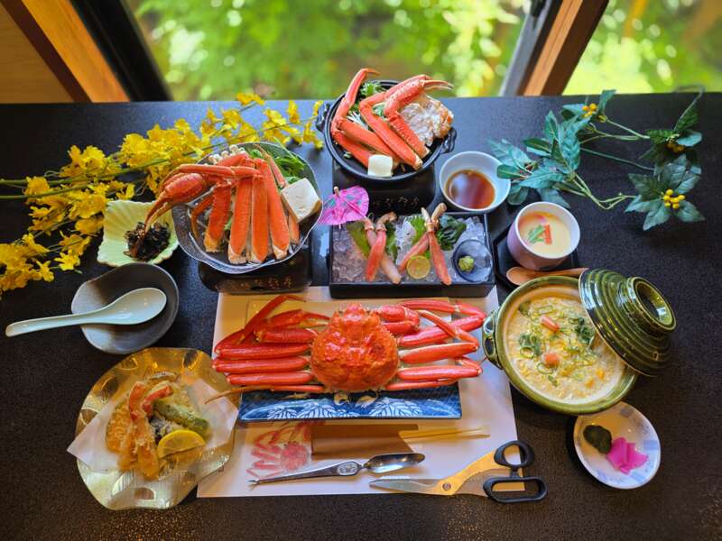 【大阪府内発】 かに約2.5杯分の蟹を味わう！　かにフルコースミステリーツアー　日帰り1