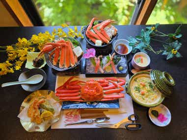 【大阪府内発】 かに約2.5杯分の蟹を味わう! かにフルコースミステリーツアー 日帰り