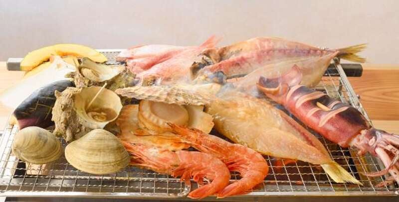 【群馬県内発】 沼津漁師小屋！海鮮浜焼き食べ放題と 冠雪の富士眺望のかんなみの桜2