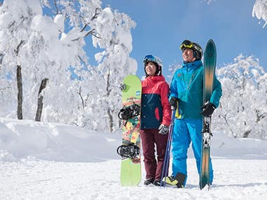 ■●夜発日帰り　野沢温泉スキー場