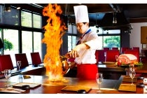 【名古屋駅発】＊日帰り昼食付＊『水の都おおがきたらい舟と近江牛鉄板焼きステーキランチ』3