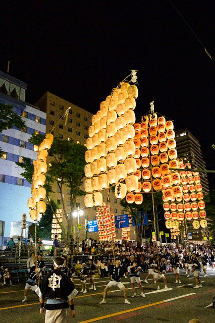【熊本空港発】 フィナーレ青森ねぶた海上運行・青森花火大会と秋田竿燈まつり　秘湯新玉川温泉３日間2