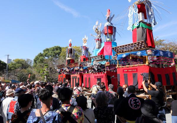 大川木工まつりと三柱神社秋季大祭御賑会鑑賞2