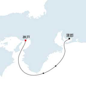 飛鳥Ⅲ アスカバルコニーＣ【神戸発着】初夏の週末　蒲郡クルーズ（4日間）