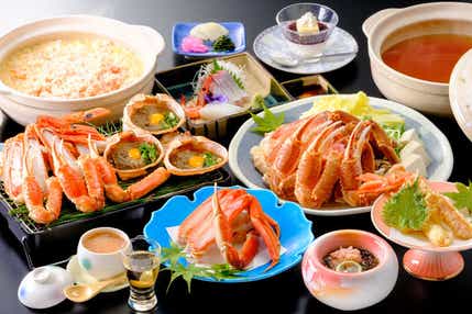 【広島・古市発】 はわい温泉 千年亭でかに会席を食す ２日間