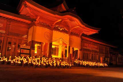 安曇野穂高神社「神竹灯(かみあかり)」・奈良井宿 2名1室 1泊2日間