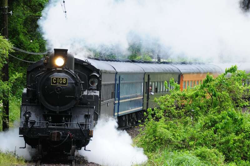【京都エリア発】 大井川鐵道ＳＬ列車と富士山眺望ミニクルーズ・世界遺産三保の松原２日間1
