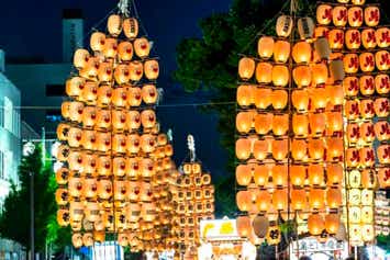 【東京駅・上野駅・大宮駅発】 【ホテル連泊】青森ねぶた・秋田竿灯・仙台七夕　東北三大祭りと ねぶた祭のフィナーレを飾る　青森ねぶた海上運行（３日間）