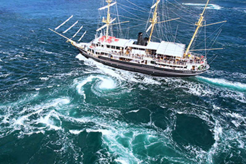 【JR福山駅発】「大潮の日」限定！鳴門うずしおクルーズと夏の風物詩「ハモ料理」　日帰り1