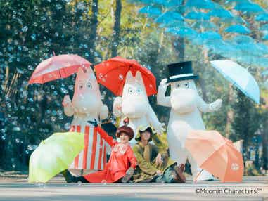 【千葉県内発】 ムーミンバレーパーク・アンブレラスカイ＆野菜がおいしいビュッフェ らんざんラベンダーまつり2026　 日帰り