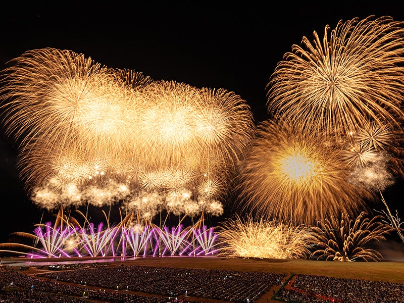 【新宿発】ぶっとび格安✨ぎおん柏崎まつり海の大花火大会2026(テーブル席付）🎆 バスツアー（復路夜行便/翌日新宿着）2
