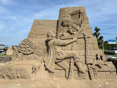 吹上浜砂の祭典とホテルランチバイキング　日帰りバスツアー🚌