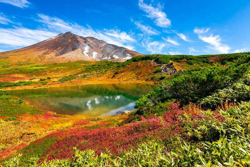 【神戸空港発着】感動の北海道　大雪山紅葉～旭岳・黒岳・銀泉台～4日間1
