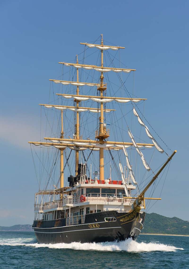 新咸臨丸乗船！塩飽諸島・与島クルーズと四国水族館　日帰り1