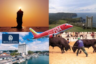 【広島空港発着】【とって隠岐の旅滞在促進助成事業】FDA直行チャーター便利用 ＜島後連泊＞大自然の隠岐諸島３日間【基本】1