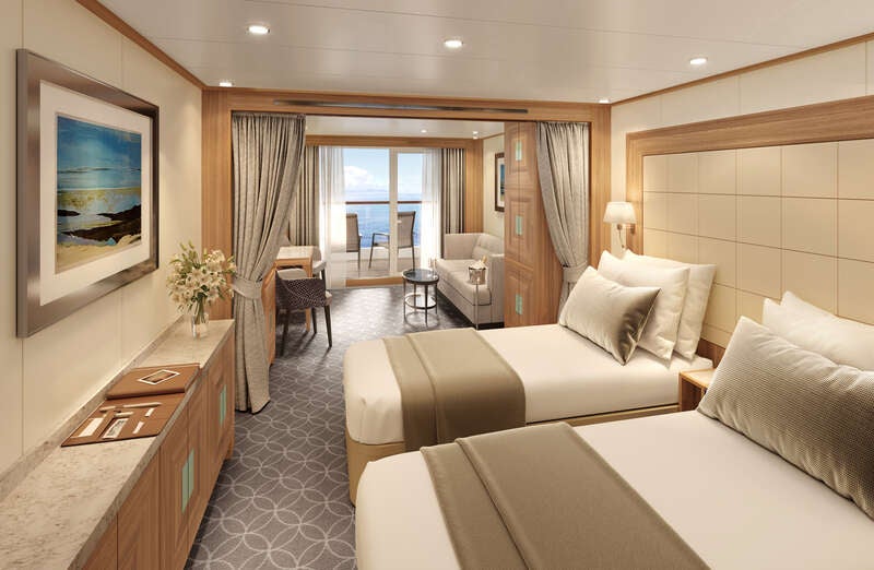 MITSUI OCEAN SAKURA ベランダスイートＣ【横浜発着】初夏の北海道周遊クルーズ（9日間）1