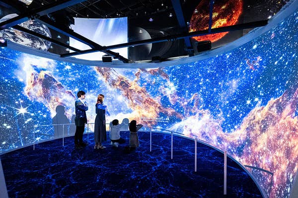 ≪子ども料金半額キャンペーン≫ 佐賀県立宇宙科学館＆美味しい海苔づくり体験 ブラックモンブラン食べ放題付プレートランチ🌙1