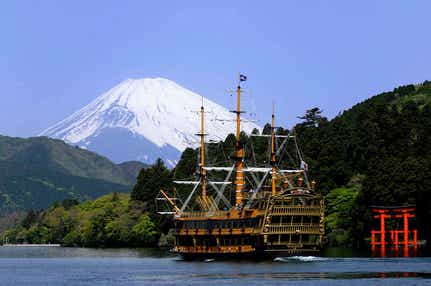 【鳥取空港発】 ３つの乗り物で巡る絶景遊覧　秋彩の伊豆・富士・箱根・鎌倉ぐるり周遊３日間