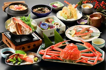 【阪神エリア発】 北陸カニプラン～選べる温泉地（あわら北潟・山中・片山津）と捕れ捕れ海鮮丼の昼食２日間