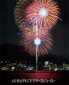 福崎 加西 社発<br> <span>びわ湖大花火大会<夕食弁当付き></span>