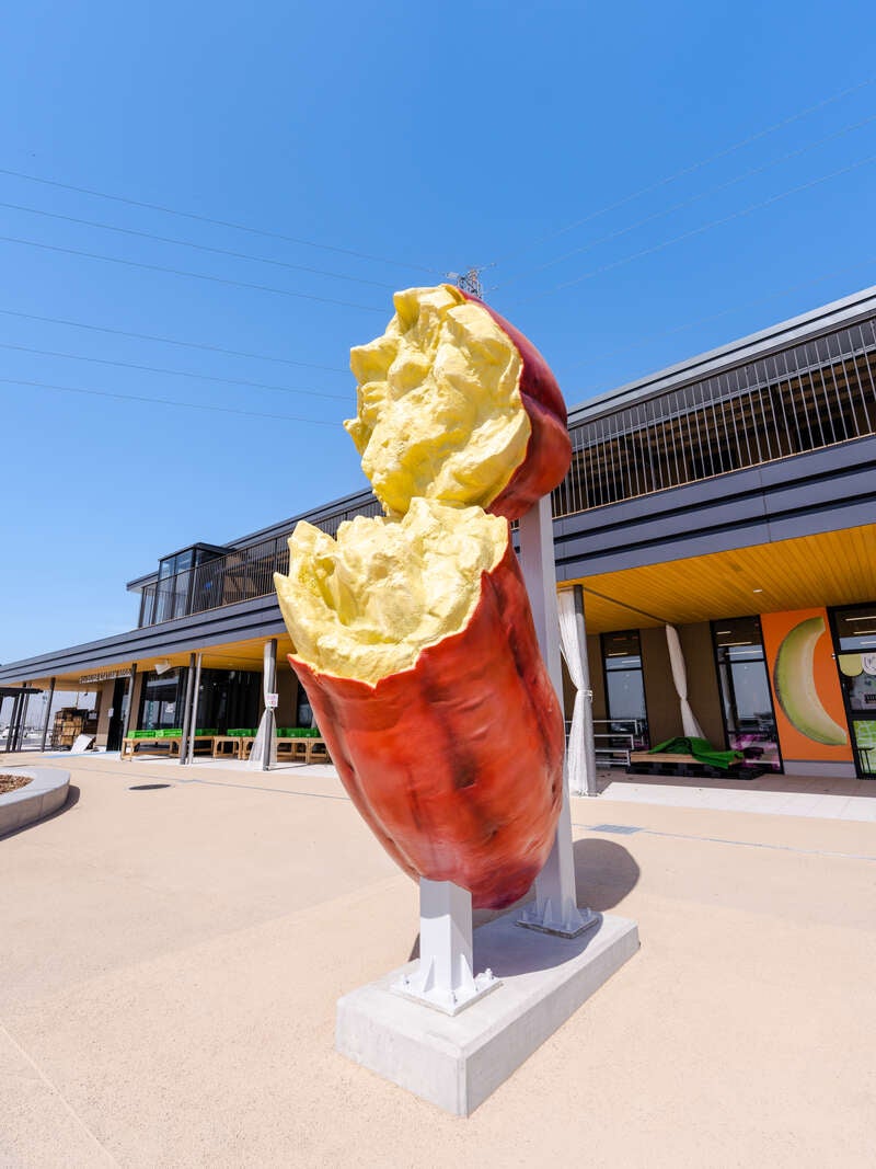 【埼玉県内発】 まるっと茨城いただきます！ 期間限定パフェ「茨城県産そのまんまメロン」 メロン推しな道の駅＆茨城県産ローズポーク陶板焼き3