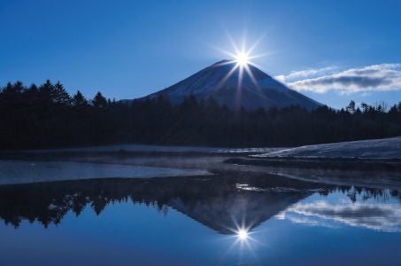 ＜東京発＞ダブルダイヤモンド富士を見る初夢富士山・浅間神社巡り　2日間　浅間神社で初詣とお礼参り５つの浅間神社を巡ります！1