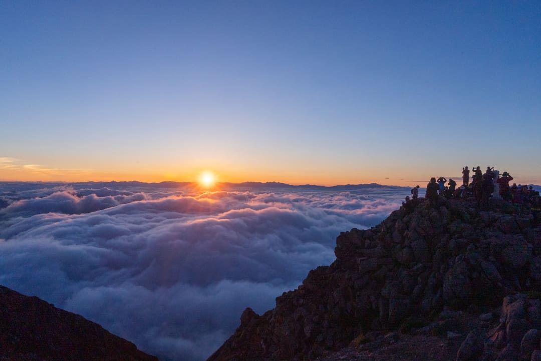 日本三霊山・白山御来光登拝の山旅1