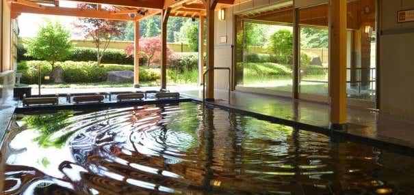 湯の花温泉「渓山閣」で食す!選べる「松茸会席」と温泉入浴!ベストシーズン!秋の「美山かやぶきの里」【大和八木・橿原神宮・五位堂発】