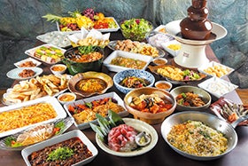 姫路・加古川　発
和歌山マリーナシティ　約50種類の本格「和・洋・中」ランチバイキング1