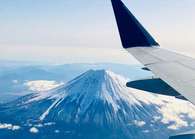 FDA富士山遊覧飛行と絶景の奥大井湖上駅 南アルプスあぷとライン