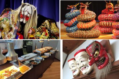 【広島駅新幹線口発着／日帰り】【WEB申込限定】 一夜限りの特別席！年の瀬を彩る 芸北神楽貸切公演と贅沢ディナーバイキング1