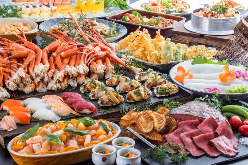 【愛媛県内発】 神鍋温泉で海幸山幸グルメバイキングと丹波旅のお中元祭 ２日間1