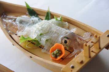 【出雲・斐川・松江発】須佐で食す「男命イカ会席」と須佐ホルンフェルス 日帰り