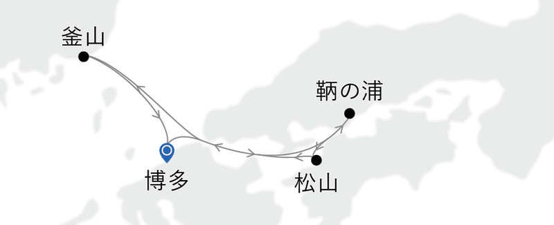 MITSUI OCEAN FUJI【博多発着】瀬戸内海クリスマスクルーズ ～松山・釜山～（5日間）ベランダスイートＢ2