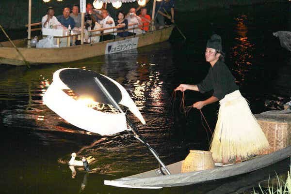 【岡山・倉敷発】 450年の伝統を誇る三次の夏の風物詩・鵜飼見学　日帰り2