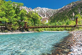 加古川・明石・三宮　発<br>白骨温泉湯元齋藤旅館と標高約1500ｍの山岳リゾート上高地3