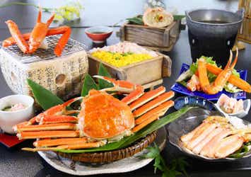 【兵庫県内発】 日本海鳥取！2.5杯使用！かにづくし料理　日帰り1
