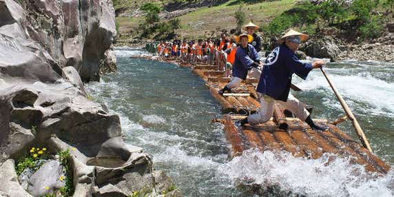 豪快！爽快！北山川筏下り【梅田・天王寺発】
